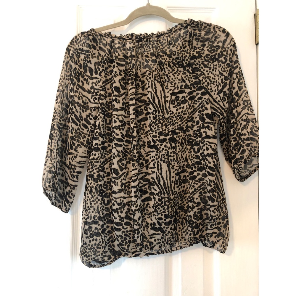 Leopard blouse - Picture 2 of 2